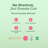 The Pink Foundry Acne Moisturiser I Treats & Prevents Breakout, Soothes Redness & Irritation I Gel Moisturiser for Normal, Sensitive, Oily, Combination Skin 50ml