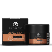 The Man Company Glow Pro Non-Sticky Daily Moisturizer for Face | Moisturizes, Hydrates with Glutathione, Vitamin E & Cocoa Butter | Face Moisturizer Cream for Men - 50 gm