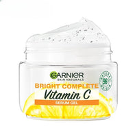 Garnier Skin Naturals, Face Serum, Bright Complete Vitamin C Booster, 30 ml & Garnier Brightening Moisturiser, Serum Gel, For Radiant skin, Bright Complete Vitamin C, 45g