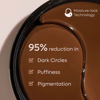 mcaffeine Dark Circle Reduction Combo With Coffee Under Eye Cream & Hydrogel Under Eye Patches Women And Men|Mcaffeine Products|Reduces Puffiness, Fine Lines, Wrinkles & Hydrates|For All Skin Types