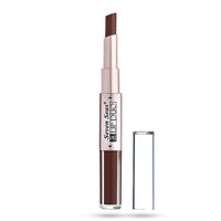 Seven Seas Lip Duo 2 In 1 Lipstick Matte Finish 2-in-1 Duo Liquid Lipstick with Matte Finish and Moisturizing Gloss (Crimson, 7ML)
