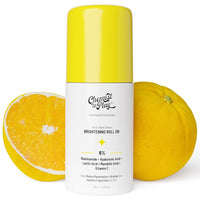 Chemist at Play Brightening Roll On For Neck, Knee & Elbow With 6% Vitamin C+ Hyaluronic Acid, AHAs, Niacinamide, & Ceramides | Helps Reduction in Pigmentation & Hydrates Dry Skin | 40ml
