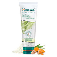 Himalaya Natural Glow Kesar Face Pack, 100g & Himalaya Purifying Neem Pack, 100g