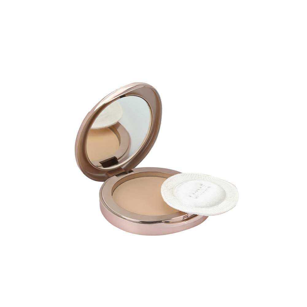 Lakmé 9 To 5 Flawless Matte Complexion Compact, Almond, 8g & 9 To 5 Weightless Full Mousse Foundation, Beige Vanilla, 25g (All Skin Type)