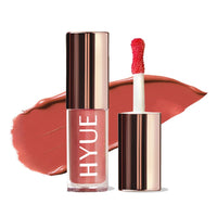 HYUE HydraMatte™ Liquid Lipstick | 2.2ml | Terracotta tease Soft-Matte Long-Wear | Intense Color | With Jojoba, Almond & Gooseberry Extracts | Travel-Friendly | Precision Tip | 12 Bold Shades