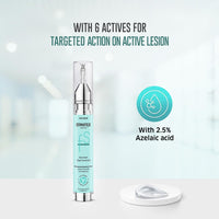 Dermafique Acne Avert Spot Corrector Face Serum with 2.5% Azelaic Acid, 15 ml, Serum for Oily - Acne Prone Skin, Dermatologist Tested on Indian Skin, Reduces Acne Severity in One Day*, For Women & Men