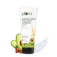 Plum Avocado & Argan Smoothing Regime | Shampoo, Conditioner, Hair Mask | For curly, wavy, frizzy hair| 100% vegan | Sulphate-Free and Paraben-Free