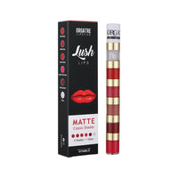 Orgatre 5-in-1 Liquid Lipstick | Waterproof Matte & Gloss | Classic Shades | Smudge-Proof, Non-Drying, Hydrating | Highly Pigmented & Long-Lasting