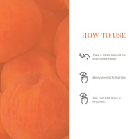 Khadi Natural Peach Lip Balm with Beeswax and Shea Butter | Natural Lip Balm for Soft & Hydrated Lips | Herbal Lip Balm for Chapped Lips | Free from Harsh Chemicals | Unisex Lip Balm