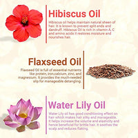 moha: Herbal Hair Serum for Strong, Tangle Free & Frizz-Free Hair Unisex serum with Hibiscus Flaxseed Water lily - 30 ml(Pack of 1)