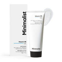 Minimalist Dehydrated Skin Moisturizer with 10% Vitamin B5 for Oily & Acne-Prone Skin | Oil-Free Hydration & Lightweight Gel Formula for Damaged Barrier Repair | Fast-Absorbing & Non-Sticky Lightweight Winter Cream For Women & Men | Fragrance-Free | 50 gr