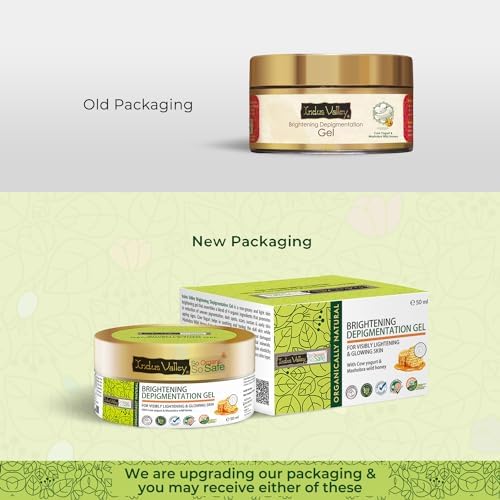Indus Valley Organic And Natural Cow's Milk Yogurt & Honey Gel | All skin type - 50 ML