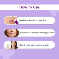 The Derma Co 1% Kojic Acid Lip Balm With Alpha Arbutin & Hyaluronic Acid - 4G (Pack Of 2) Treats Pigmentation|Lightens Dark Lips, Off White
