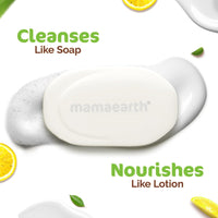 Mamaearth Vitamin C Moisturizing Lotion Soap(Value Pack of 4) - 125 g X 4 Units | Deeply Cleanses | Moisturizing Bathing Bar | Brightens Skin | Nourishes Dry Skin | Non-Drying | 76% TFM Grade 1 Soap