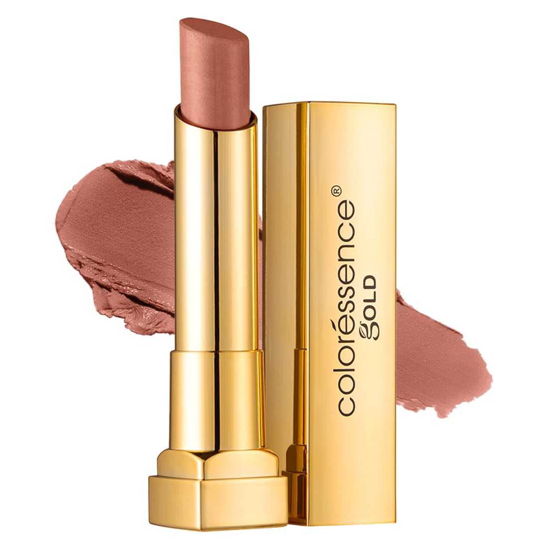 Coloressence Pure Matte Lipstick | 9 Hours Stay | Waterproof & Highly Pigmented | One Swipe Application - Fresh Brew, 3.3Gm