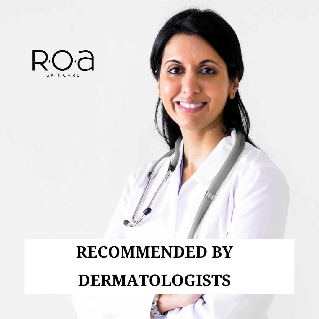 R.O.A SKINCARE Hydrafix moisturizer for dry skin face with Niacinamide, Ceramides and Peptides | Long lasting moisture for barrier repair | Non-Comedogenic oil free moisturizer | 50ml