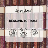 Seven Seas Feather Light Liquid Lipstick | Matte Finish Liquid Lipstick | Long Lasting | Non Transfer | One Coat Application | Stay Upto 12 Hours (317, 6ml)