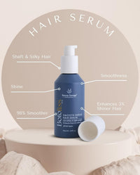 Beauty Garage Botoliss Hair Serum for Men & Women | 50ml Smooth Shield Hair Serum | Frizz Control & Moisturizing Serum for Dry, Frizzy, Curly & Wavy Hair