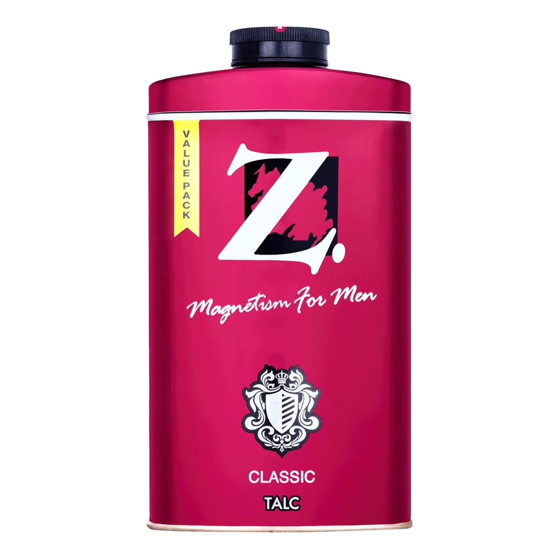 Z magnetism for men Z Magnetism Classic Deodorizing Talcum Powder for Men | Signature Woody & Musky Fragrance | Fights Body Odor & Ensures Long Lasting Freshness | Suitable for All Skin Types - 250g