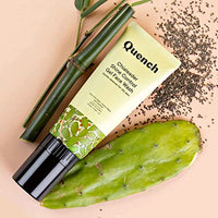 Quench Shine Control Gel Face Wash with In-built Silicone Brush | Korean Face Wash for Oily Skin | Controls Excess Oil & Reduces Blackheads | Made in Korea (100ml)
