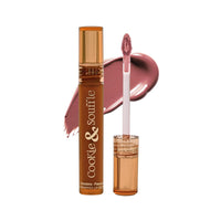 Blue Heaven Cookie & Souffle Matte Lipstick for Women, Long lasting Liquid lipstick, Enriched with Cocoa Butter & Rosehip Oil, Softening & Nourishing Lip color - Sugar Rush, 3.2ml