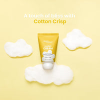 Earth Rhythm Hand Cream - Cotton Crisp for Dry & Rough Hands, Intense Moisturization Non Greasy, Fast Absorbing, Moisturizes, Enriched with Ceramides, Shea Butter, Cacao Seed Butter for Men & Women - 30ml