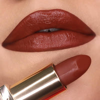 Iba Long Stay Matte Lipstick for Women- M02 Mocha Shot, 4g | Creamy Matte Finish & Smooth Texture| Long-Lasting | Hydrated Lips | Enriched with Vitamin E| Intense Colour & Highly Pigmented | Lip Makeup