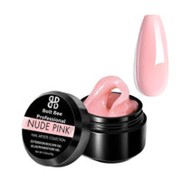 Bolt Bee Professional Builder Gel for Nails - 15ml Nail Extension Gel, Strong UV/LED Soak Off for Nail Sculpting, Durable Nail Enhancement for Salon & Home Use (Pink)