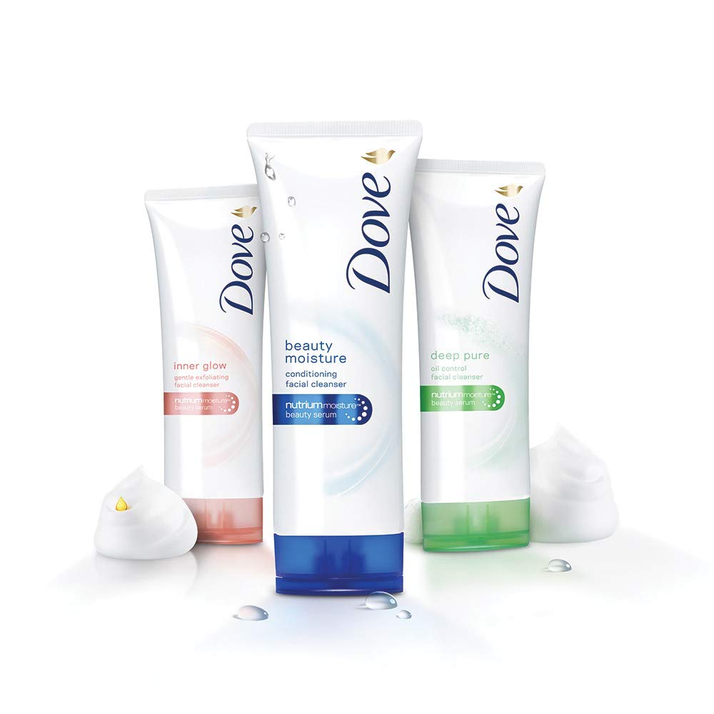 Dove Beauty Moisture Conditioning Face Wash Cleanser, 50 ML