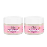 Globus Natural Rice Ceramide Revival Face Cream, Enriched with Sunflower & Coffee, For Glass Skin, 50 gm (Pack of 2)