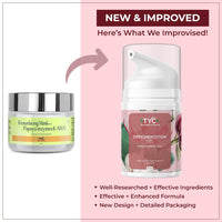 TYC - TRUST YOUR CHOICE Depigmentation Gel with 4% AHA and Papaya Enzymes, Reduces Pigmentation, Dark Spots, and Acne Marks, Glass Skin Effect, For Unisex, Pack of 1 (50 ml)