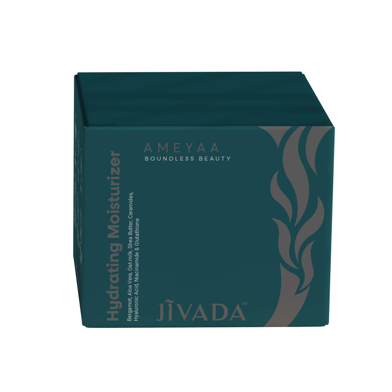 Jivada Hydrating Moisturizer with Glutathione & HA | Protects Skin Barrier | Niacinamide & Ceramides|Hydrated Skin |All Skin Types | For Women & Men | Sulphate & Paraben Free | 50g