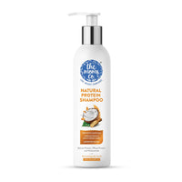 The Moms Co. Natural Protein Shampoo for Strong Hair With Hydrolyzed Silk & Wheat Proteins | Controls Hair Fall, Reduces Dryness & Frizz | Shampoo For Women & Men | Chemical & Sulphate Free - 200ml