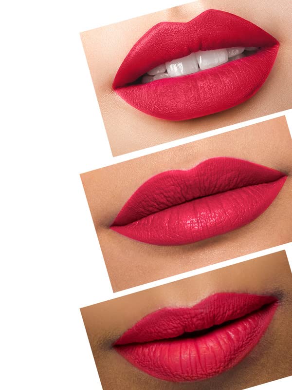 STARSTRUCK BY SUNNY LEONE Liquid Lipstick - Wild Cherry- 6ml | Matte Lip Color | Long Lasting Liquid Matte Lipstick | Waterproof Lipstick | Smudge Proof Lipstick for Women