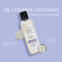 Deconstruct Daily Oil Free Cleanse & Hydrate Duo - Oil Control Face Wash + Oil- Free Moisturiser | Oil-free and Hydrated skin | Oily Acne Prone Skin