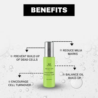 HOUSE OF BEAUTY Milia Serum with Azelaic Acid, Niacinamide, Salicylic Acid for Whiteheads, Bumps and Milia, Face, Healthy Skin (15ml, Pack of 1)