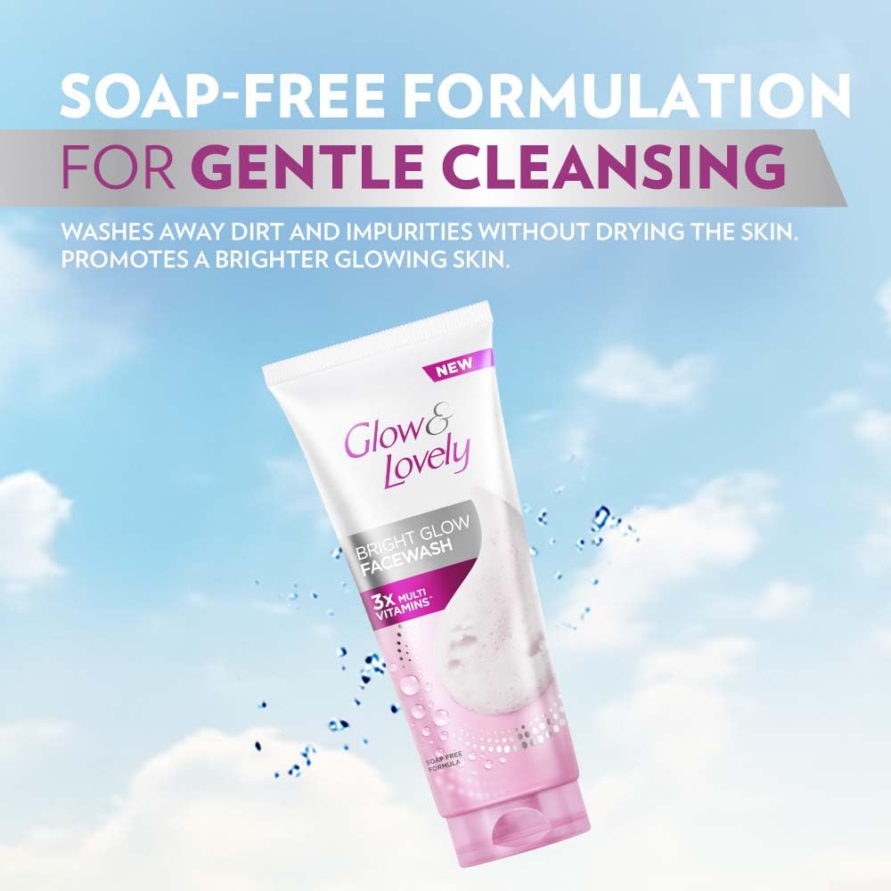 Glow & Lovely Bright Glow Face Wash 100 g