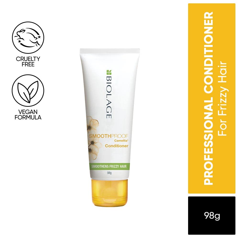 Biolage Smoothproof Deep Smoothing 6-In-1 Professional Hair Serum & BIOLAGE Smoothproof Conditioner |Paraben free| Provides Humidity Control & Anti-Frizz Smoothness |For Frizzy Hair
