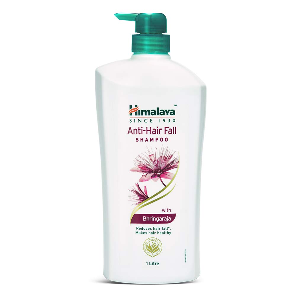 Himalaya Anti Hair Fall Shampoo with Bringaraja, 1000 ml and Himalaya Herbals Cocoa Butter Intensive Body Lotion, 400ml