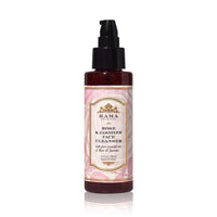 Kama Ayurveda Rose and Jasmine Face Cleanser with the Pure Essential Oils of Rose and Jasmine, 100ml