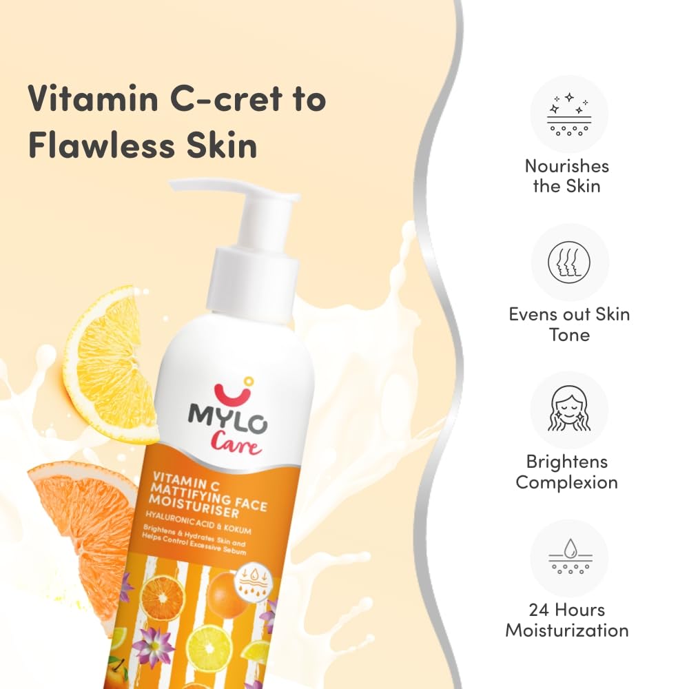 Mylo Care Vitamin C Skin Brightening Moisturizer 100Gms