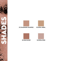 SUGAR Cosmetics Contour De Force Mini Highlighter - 04 Royal Rose (Rosey Taupe) Lightweight, Easily Blendable, Illuminating Bronzer, Matte Finish