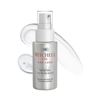 Mitchell USA Lift & Firm Instant Face Tightening and Anti Aging Serum | Targets wrinkles | Helps lift and tighten skin | With Lotus Seed Extract, Hazel Liquid Extract & Vitamin E | For all skin types | 30ml