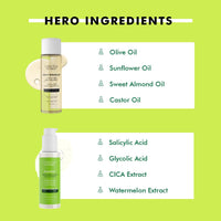 Conscious Chemist Deep Pore Cleansing Kit | 230ml | Oil Cleanser for Face, Salicylic Acid Face Wash, Face Wash for Women & Men with Oily and Acne Prone Skin for Glowing & Radiant Skin (Pack of 2)
