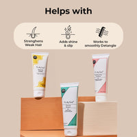 Fix My Curls Hair Care Curl Defining 3-Step Kit | Sulfate-Free Cleansing Shampoo, Hydrating Conditioner & Leave-In Cream | For Naturally Curly, Wavy & Frizzy Hair | Enriched with Tea Tree| 250ml Each