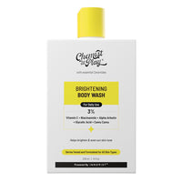 Chemist at Play Brightening Body Wash | Glowing Skin Vitamin C Bodywash | Helps to Reduce Fades Dark Spots, Tan & Evens out Skin Tone | Alpha Arbutin | 30X Vitamin C with Camu Camu | For Women & Men | 236ml