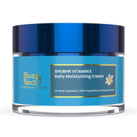 Blue Nectar Anti Aging Cream for Women for Wrinkles & Fine Lines with Plant Based Vitamin C & Vitamin E (14 Herbs, 50g)