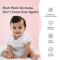 Mylo Baby Diaper Rash Cream 50gm | Prevents and Heals Rashes | With 15% Zinc Oxide | Care with Aloe Vera, Almond Oil & Vitamin E