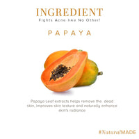 Khadi Natural Papaya Face Wash for Glowing & Healthy Skin | Herbal Face Wash | Face Wash for Reducing Dark Spots & Blemishes | SLS & Paraben Free | All Skin Types | 100 ml