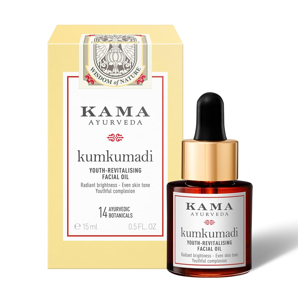 Kama Ayurveda Kumkumadi Youth-Revistalising Facial Oil | Rich in Vitamin A & C